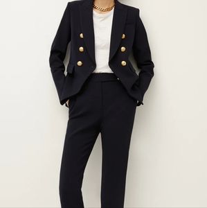 Veronica Beard Black / Gold Miller Jacket 00